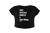 Sage, Crystals, Candles & Trap Music- Crop Tee